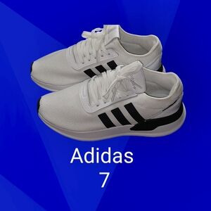 Adidas White and Black Sneakers